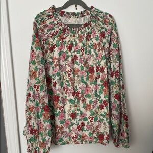 Floral Print Women's Top